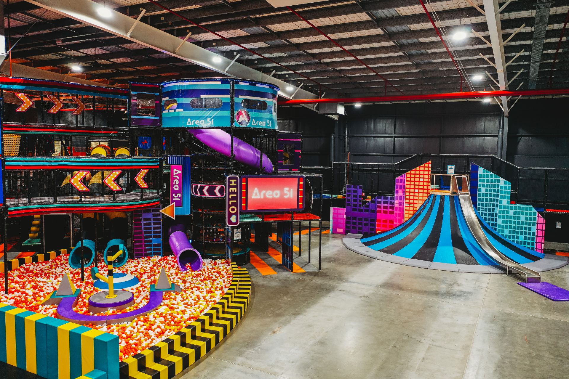 overview of a play centre