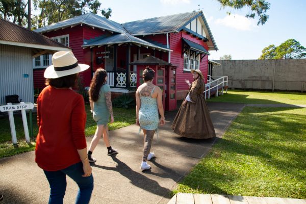 Image_Family visiting Beenleigh Historical Village