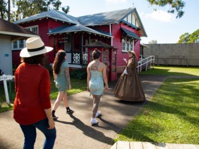 Image_Family visiting Beenleigh Historical Village